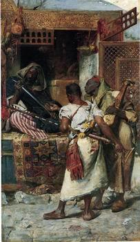 unknow artist Arab or Arabic people and life. Orientalism oil paintings  434 China oil painting art